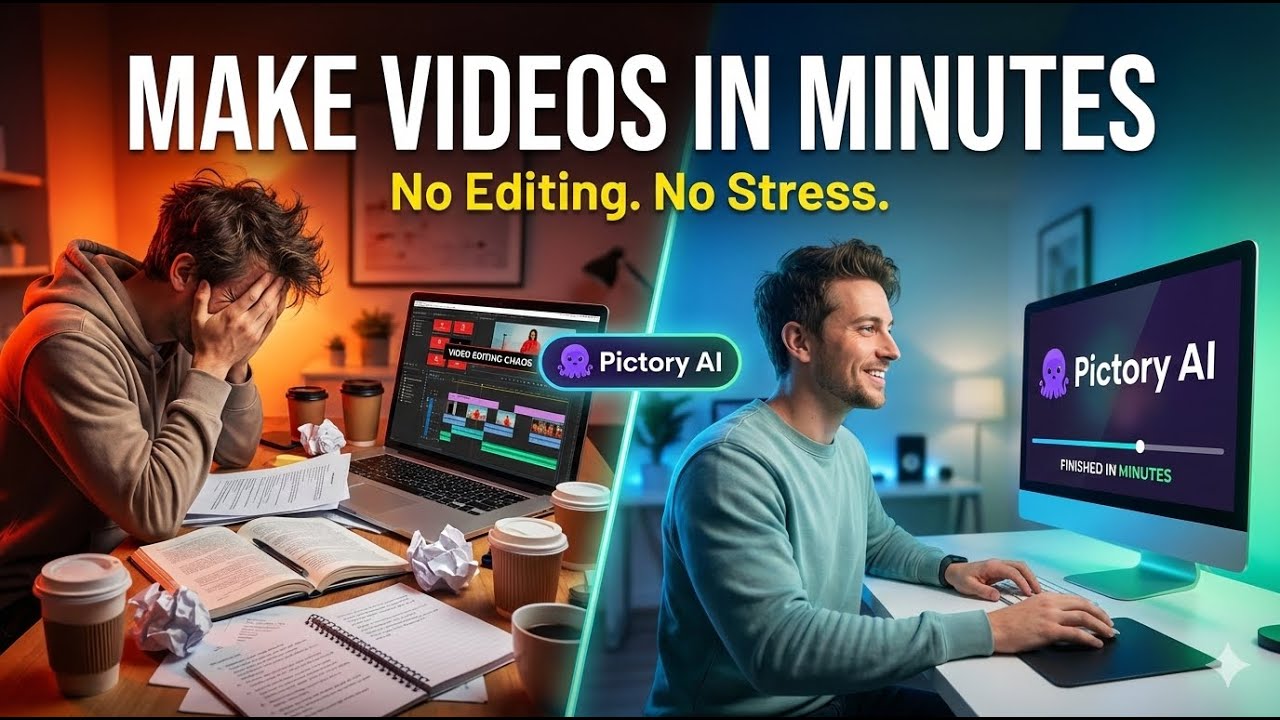 Pictory AI Review Turn Any Text Into Videos in Minutes (No Editing Needed!)
