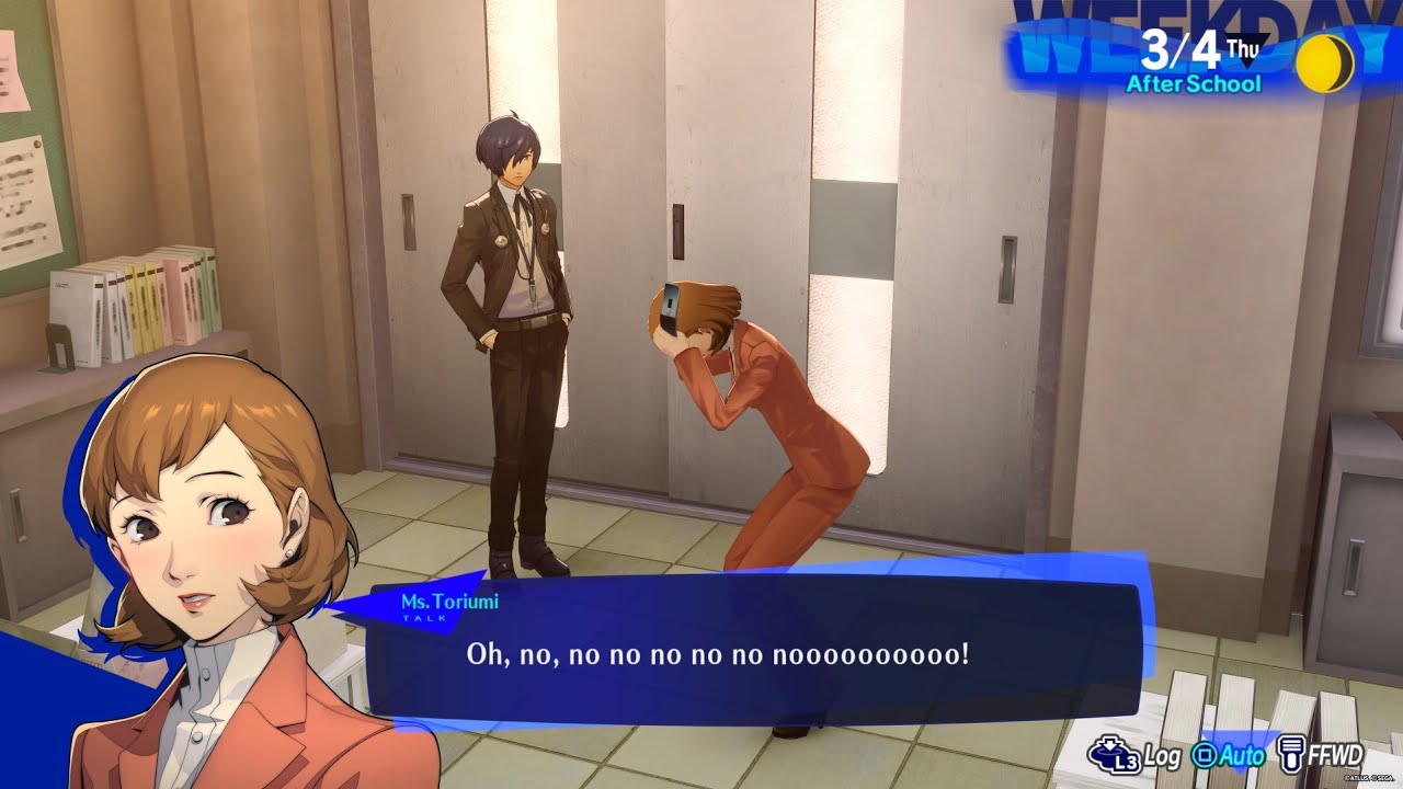 Persona 3 Reload - Ms. Toriumi Is Maya