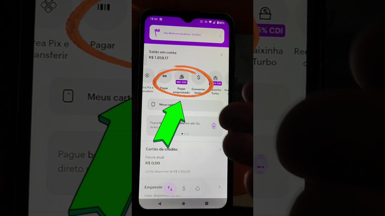 Empr&eacute;stimo pessoal Nubank 🤑roxinho 🟣