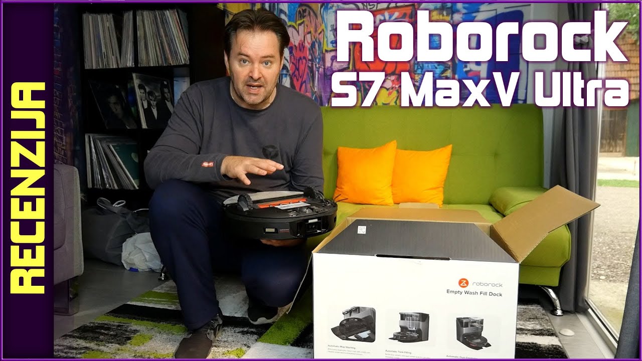 Roborock S7 MaxV Ultra recenzija - robot čistač usisava i pere podove, ali i sam sebe! (28.07.2022)