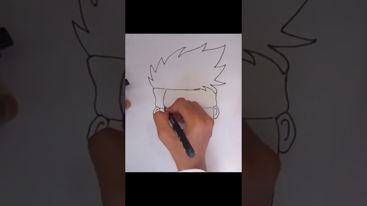 Tap above for new KAKASHI drawing video |naruto#creativearts #youtubeshorts #youtubeislife #kakashi#