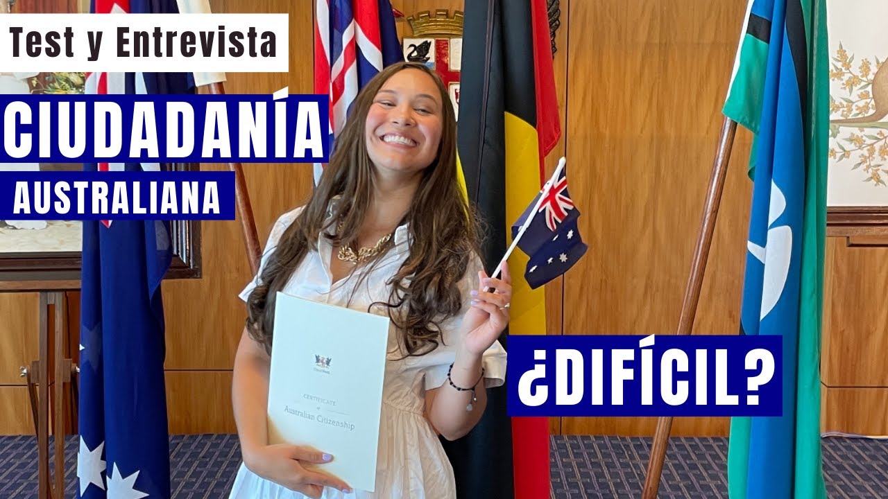 Así es el TEST DE LA CIUDADANÍA AUSTRALIANA🇦🇺¿Fácil? + TIPS