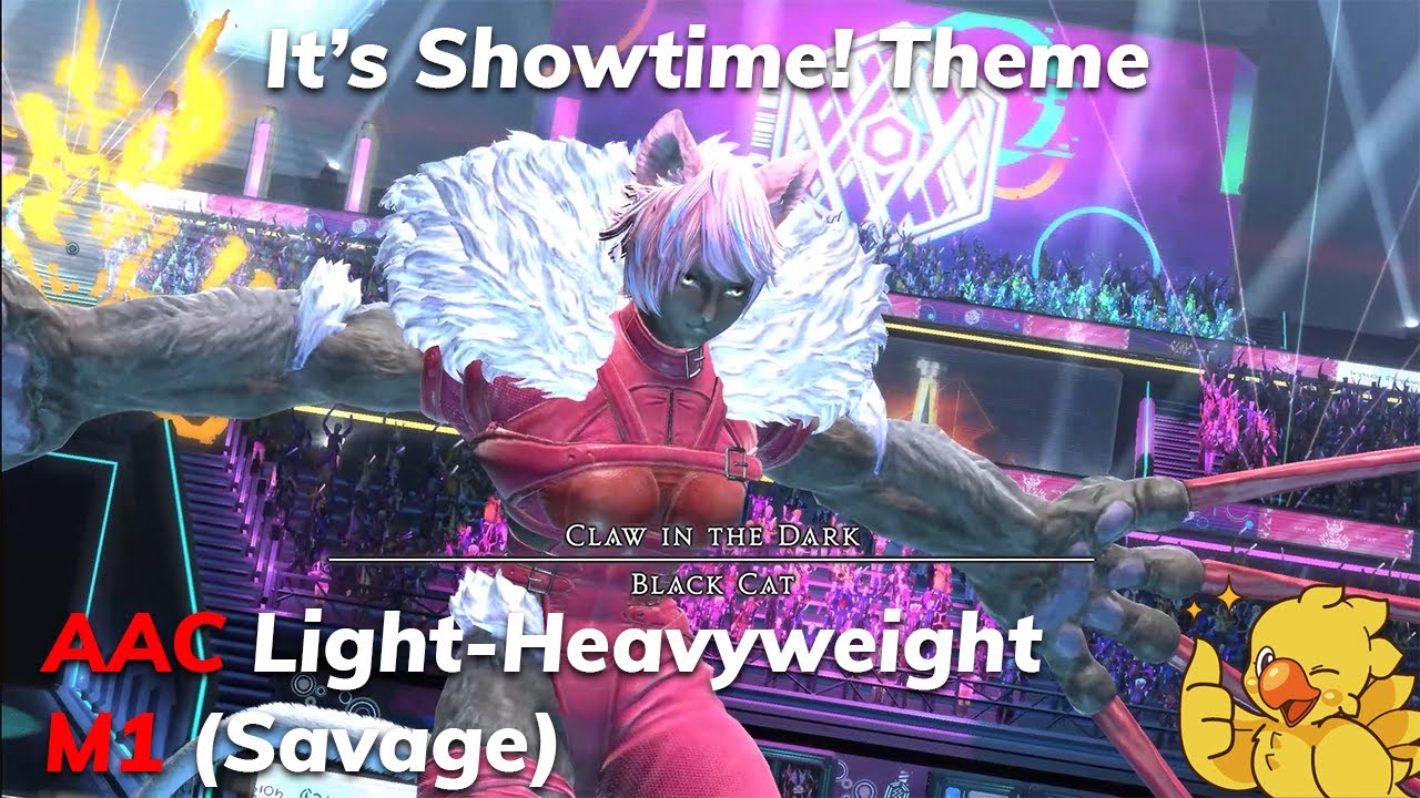 [FFXIV OST] AAC Light-Heavyweight M1 (Savage) / M1S First Clear - WAR Tank POV