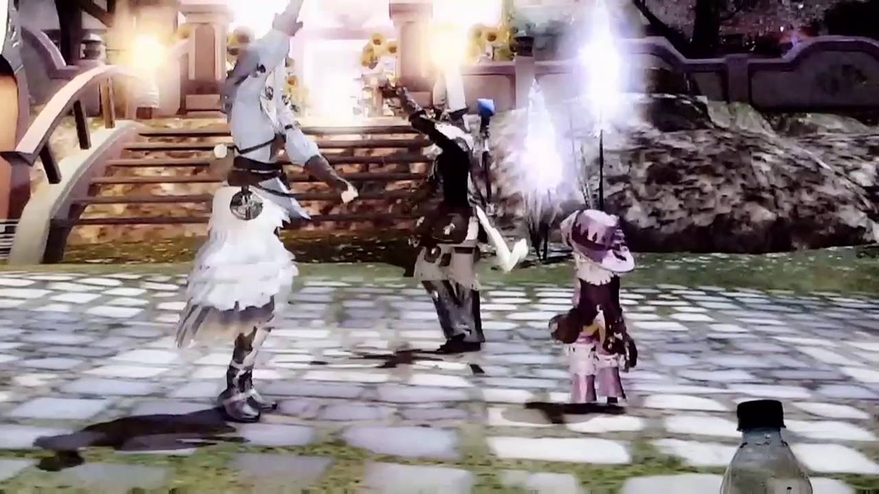 FFXIV Moogle dance party- Grip: InuYasha