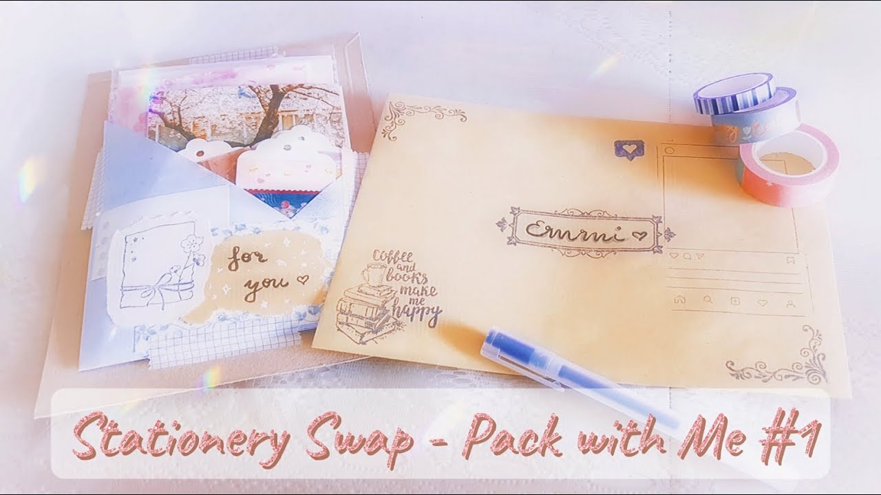 Stationery Swap - Pack with Me #1