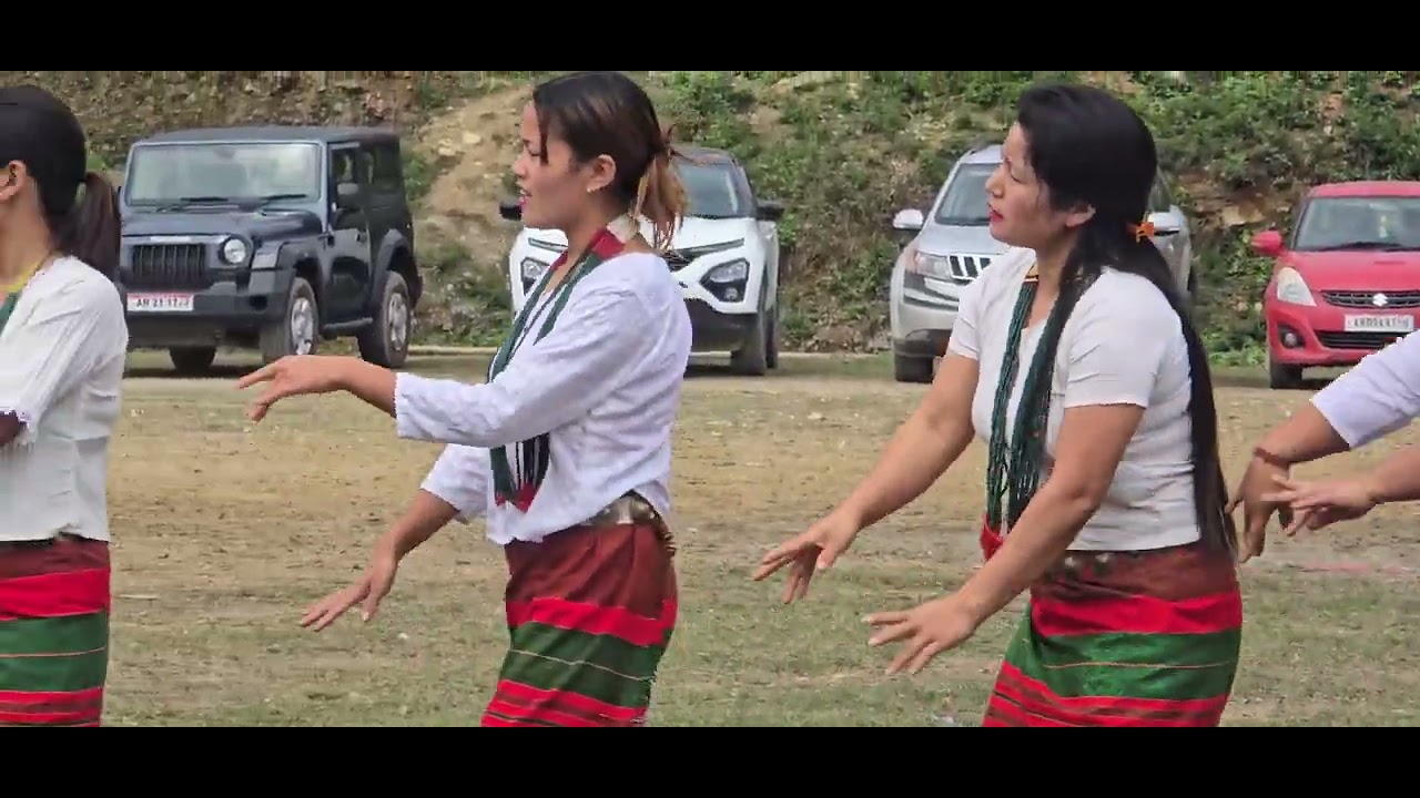 Siang Radang (Adi Song) By Upper Boleng Ane Party @39th Statehood Day 2025#Arunachal Pradesh