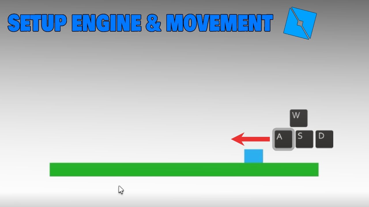 Creating a 2D GAME on roblox! | Engine setup and basic movement (EP 01)