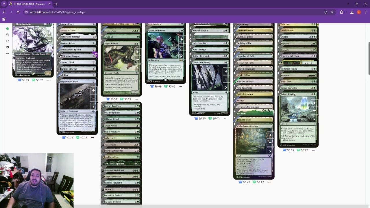 GLISSA SUNSLAYER COMMANDER DECK TECH 2024