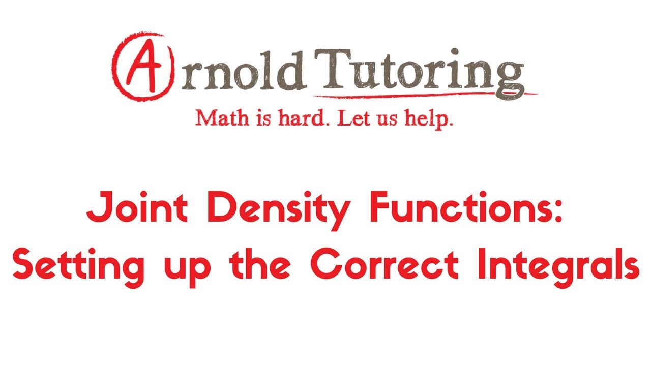 Joint Density Functions: Setting up Integrals