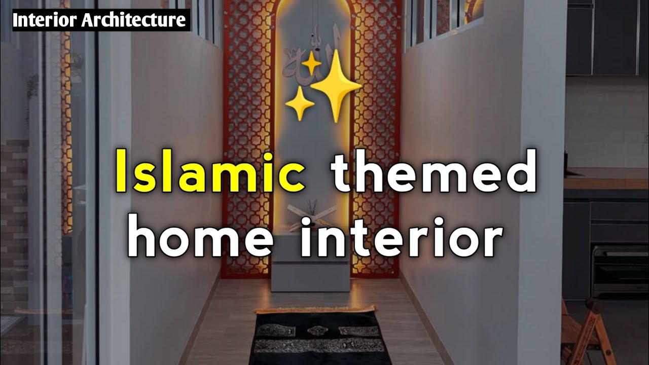 Islamic themed home interior | Interior Architecture