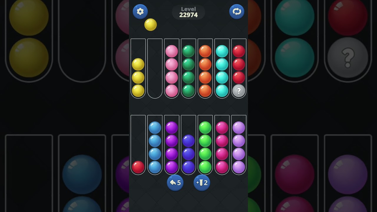 Ball Sort by Infinite Joy: Levels 22973, 22974, 22975