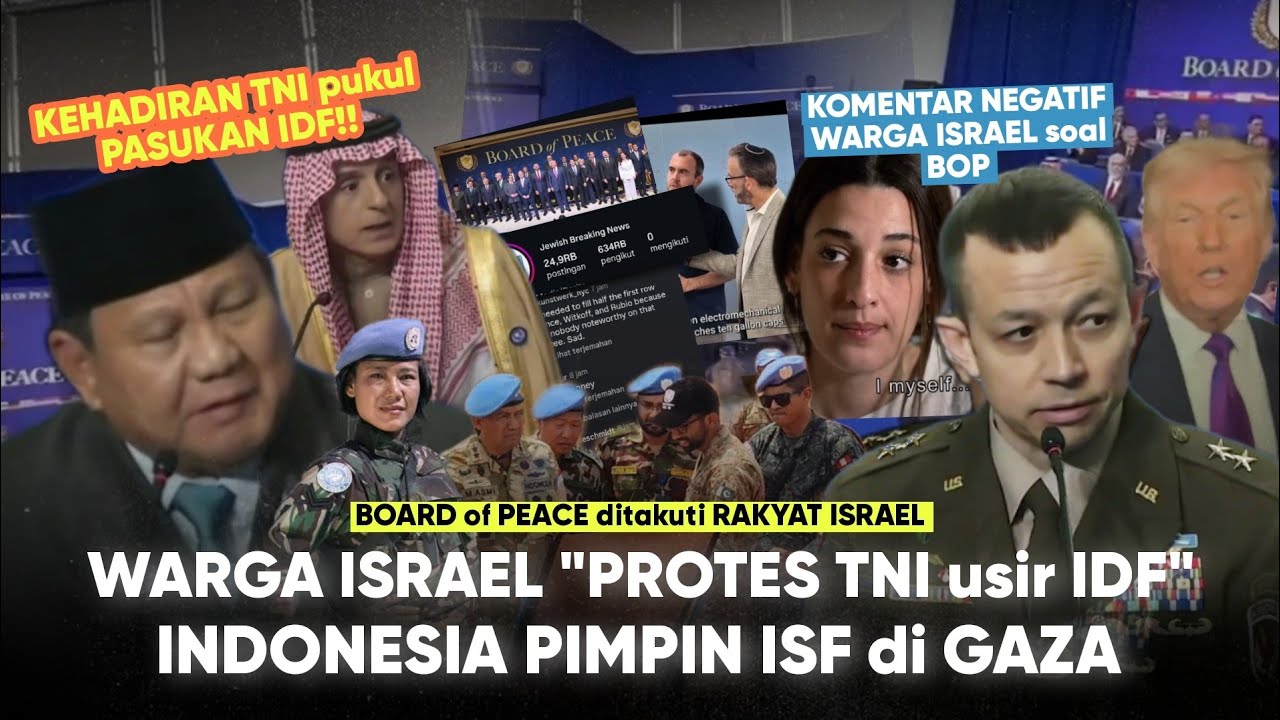 RESMI! TNI Pimpin Pasukan 7 NEGARA di GAZA 