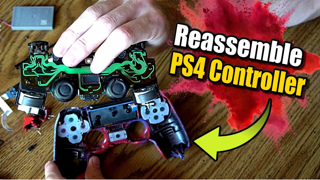 Как легко собрать контроллер PS4! (Лучший способ)