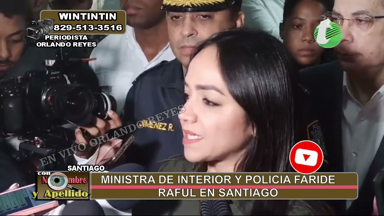 FARIDE HABLO CLARO EN SANTIAGO