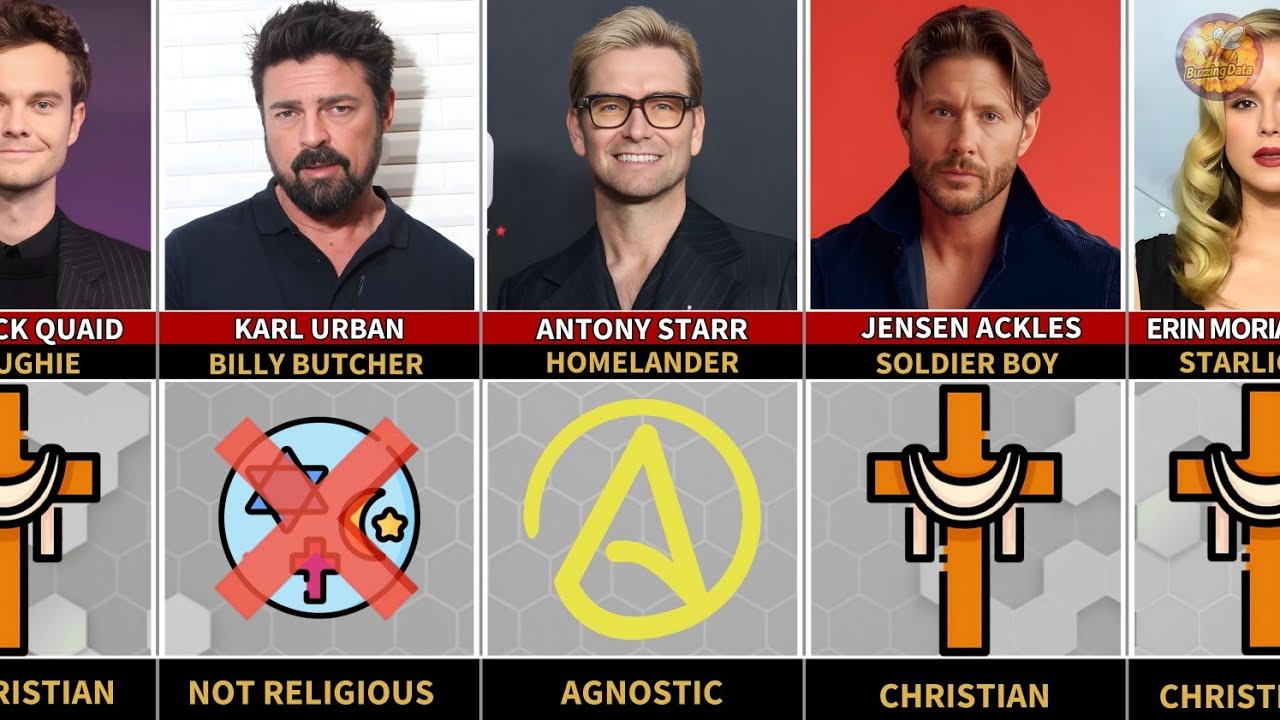 THE BOYS Cast &ndash; and Their Religion, Faith & Beliefs