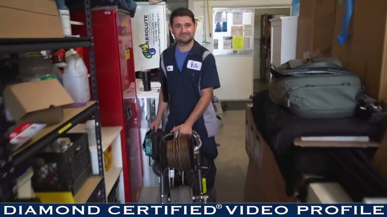 Absolute Plumbing and Drain Diamond Certified 1