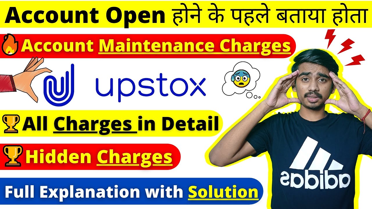Upstox Account open rhne pr kitna Charges lagta hai | Upstox Demat Account Hidden Charges in Hindi