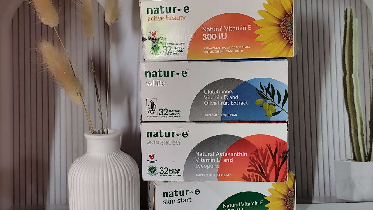 MANFAAT Natur-E Lengkap: Skin Start &bull; Active Beauty &bull; White &bull; Advanced &mdash; Kulit Sehat & Glowing!&rdquo; 