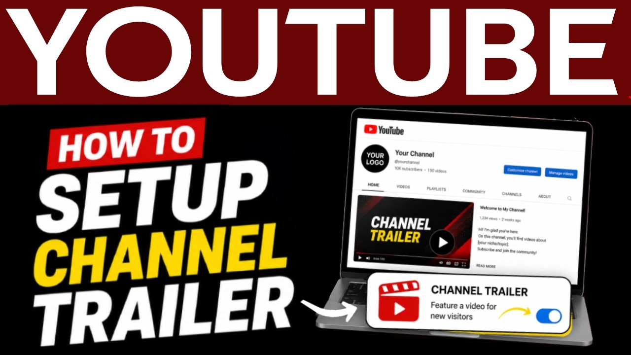 Как настроить видеоролик-трейлер канала на YouTube в 2026 году
