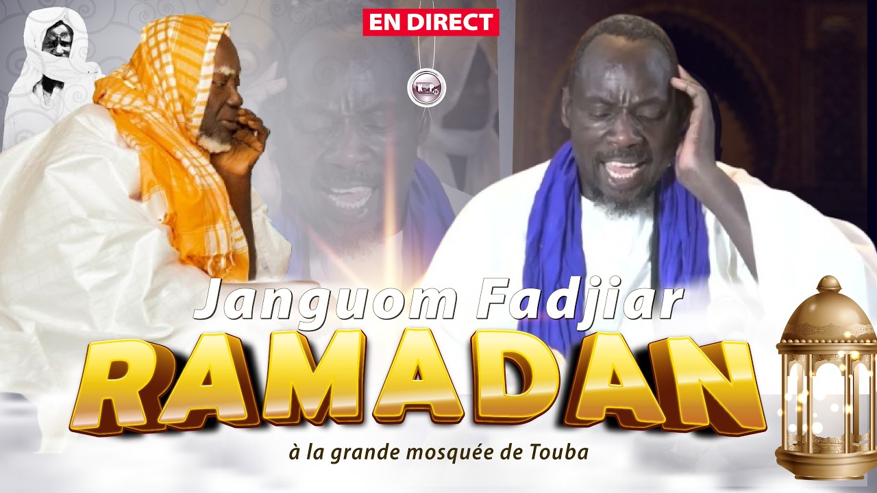 🔴En Direct Touba Niangum Fadjar S. Abdou lahat Touré à la grande mosquée de Touba