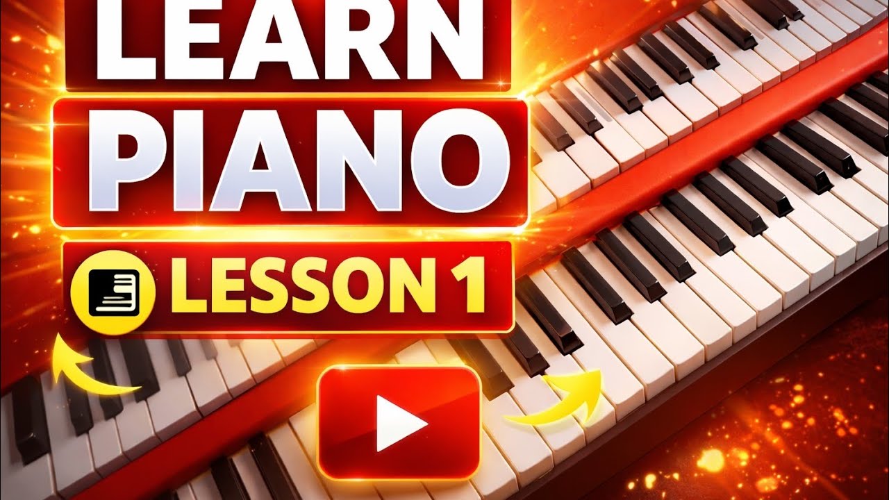 Piano for Absolute Beginners &ndash; Lesson 1: The Keyboard Explained