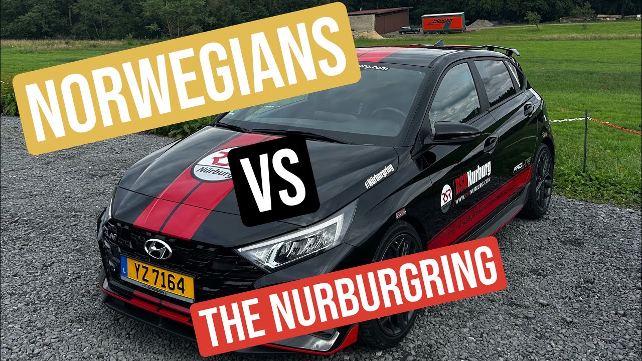 Norwegians VS the #nürburgring !