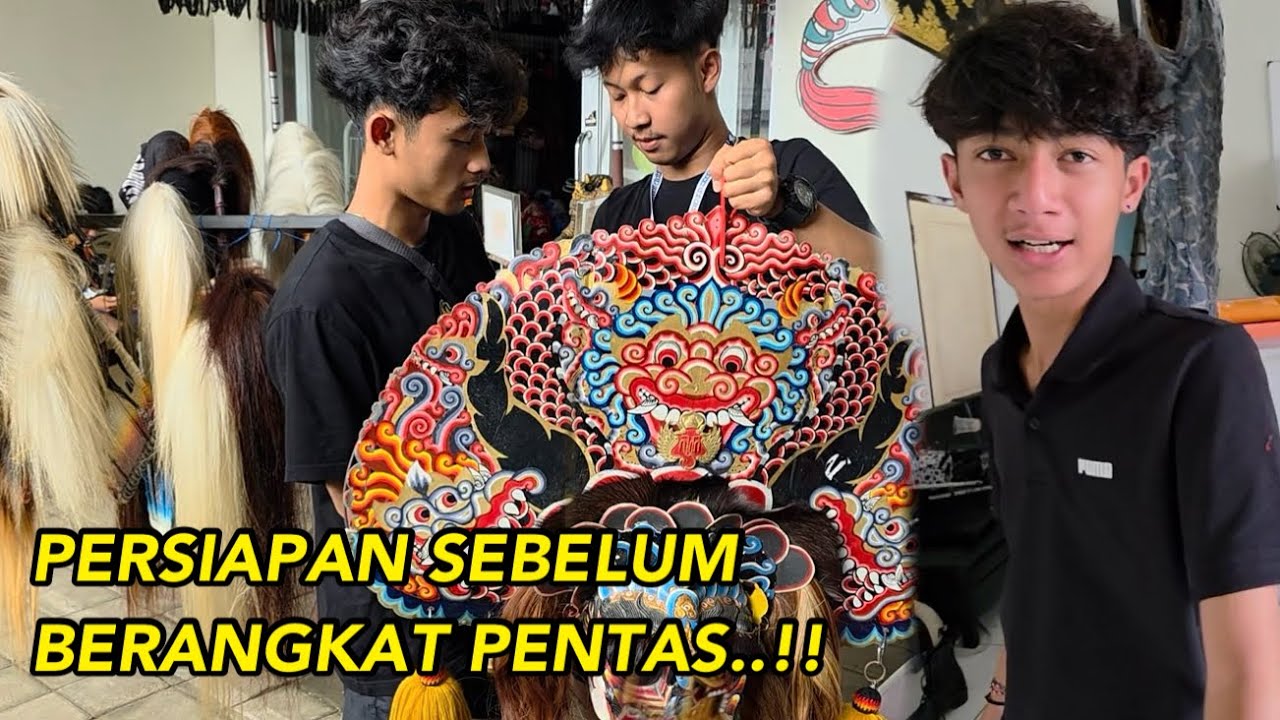 PERSIAPAN BOY SEBELUM PENTAS