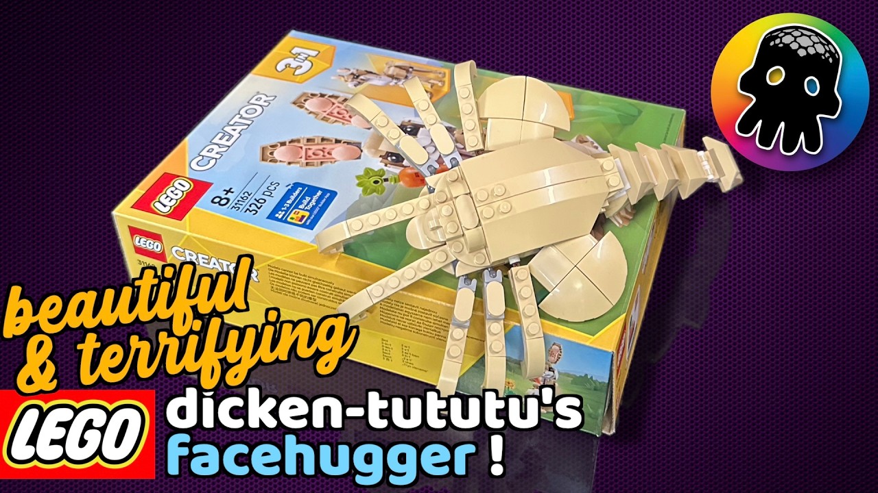 Turn a LEGO Rabbit into a Facehugger ! (with instructions)