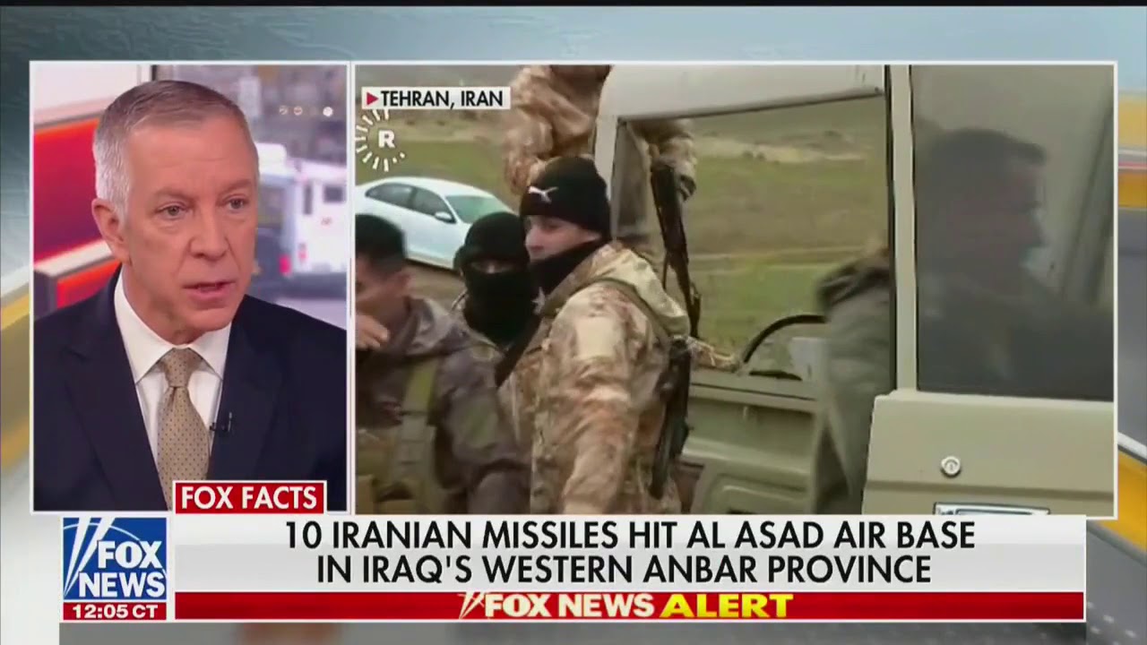 Lt. Gen. Tom Spoehr: Iran &ldquo;Lucky&rdquo; It Didn't Hit American Troops In Iraq
