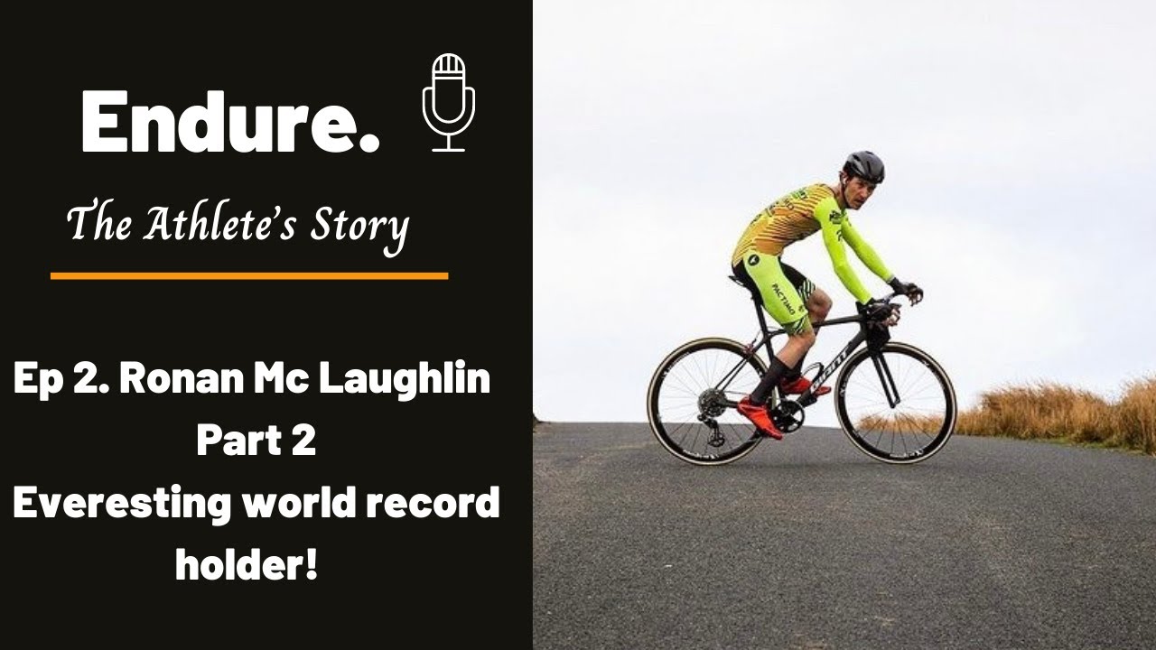 Everesting World Record holder - Ronan Mc Laughlin