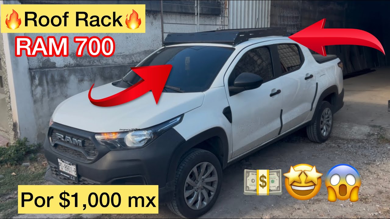 TUTORIAL en Español, Como hacer Roof Rack, o porta equipaje para la RAM 700 ECONÓMICO