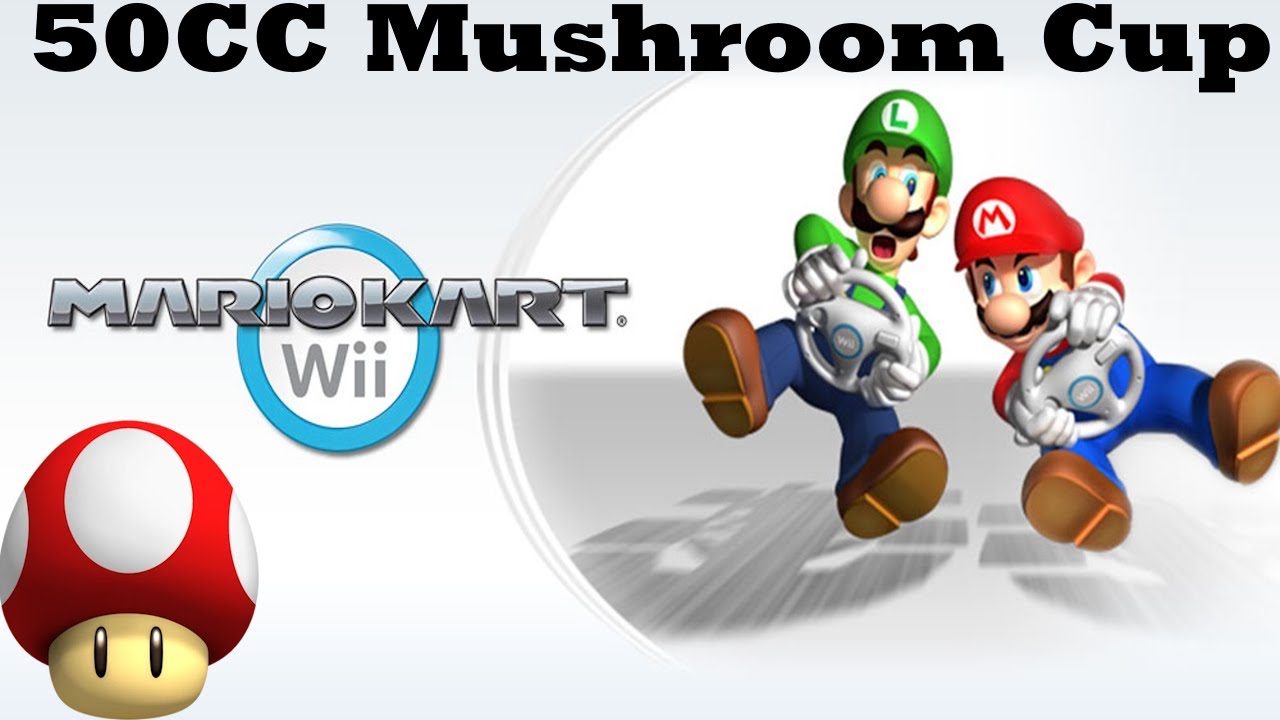 Mario Kart Wii 50CC Mushroom Cup (Dolphin Emulator)
