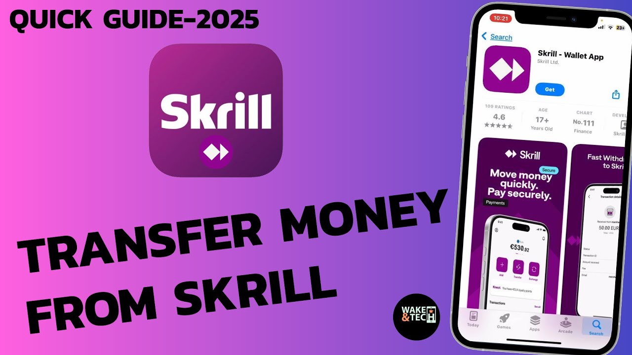 How to Send Money from Skrill on Mobile Phone? Skrill Mobile Transfer Tutorial 2025