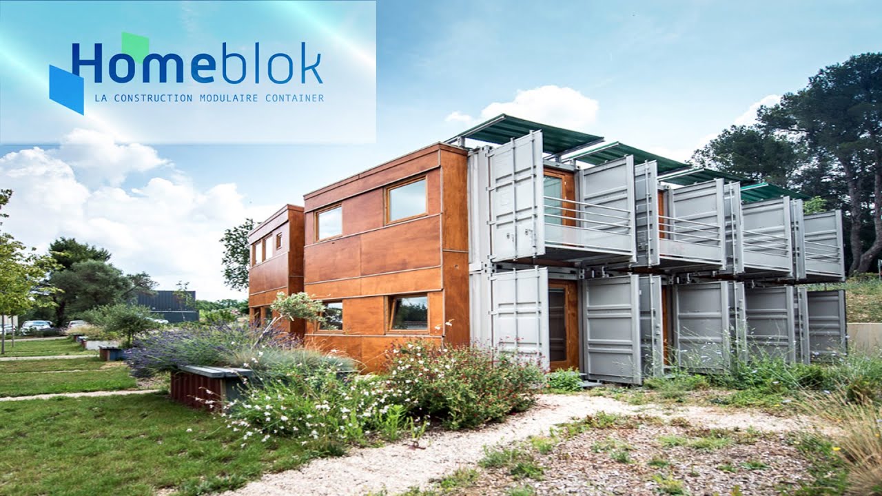 Homeblock, la construction modulaire container
