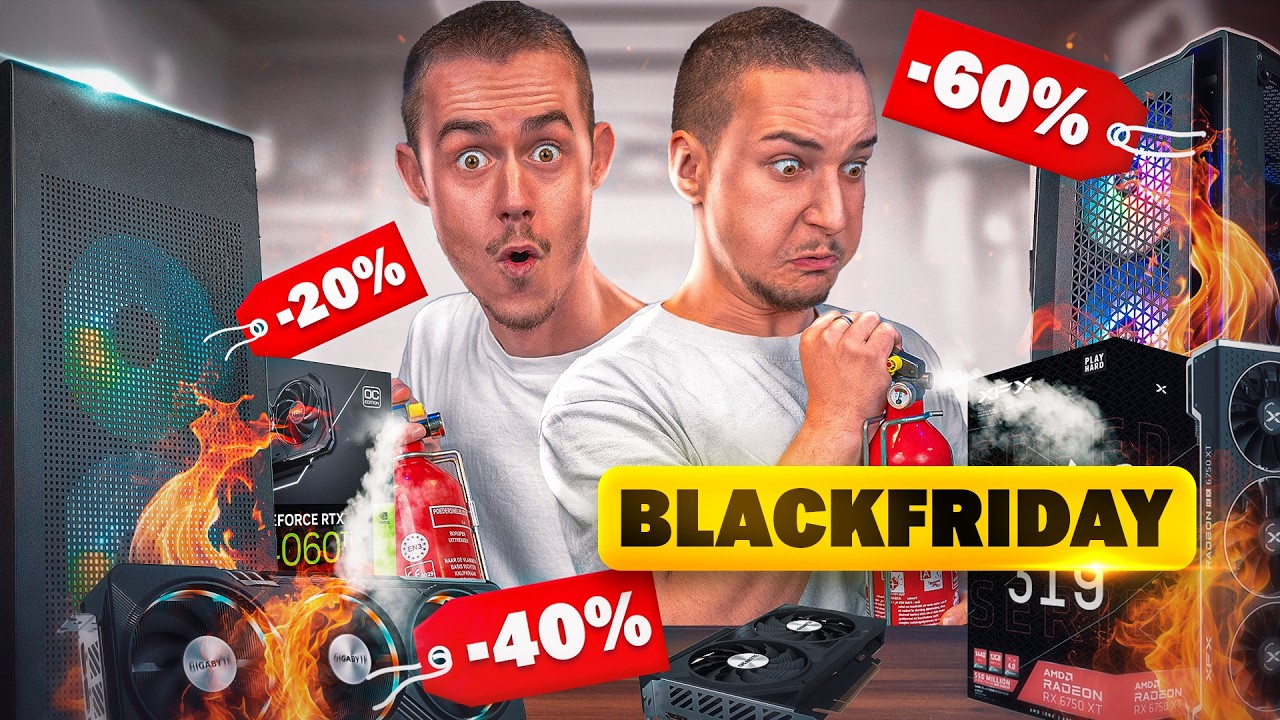 LE BLACK FRIDAY : ÇA COMMENCE ! Bons Plans PC Gamer & Hardware