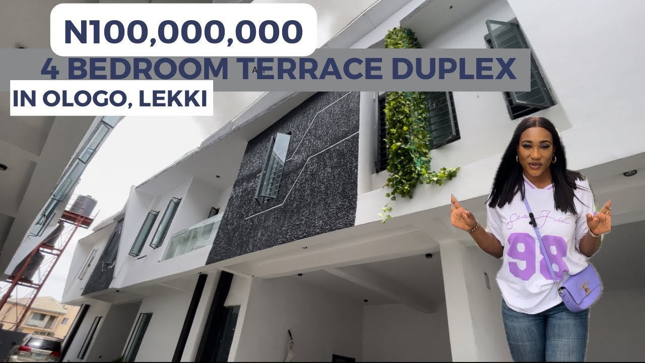 Inside the Most Affordable 4 bedroom Terrace Duplex in Ologolo, Lekki.
