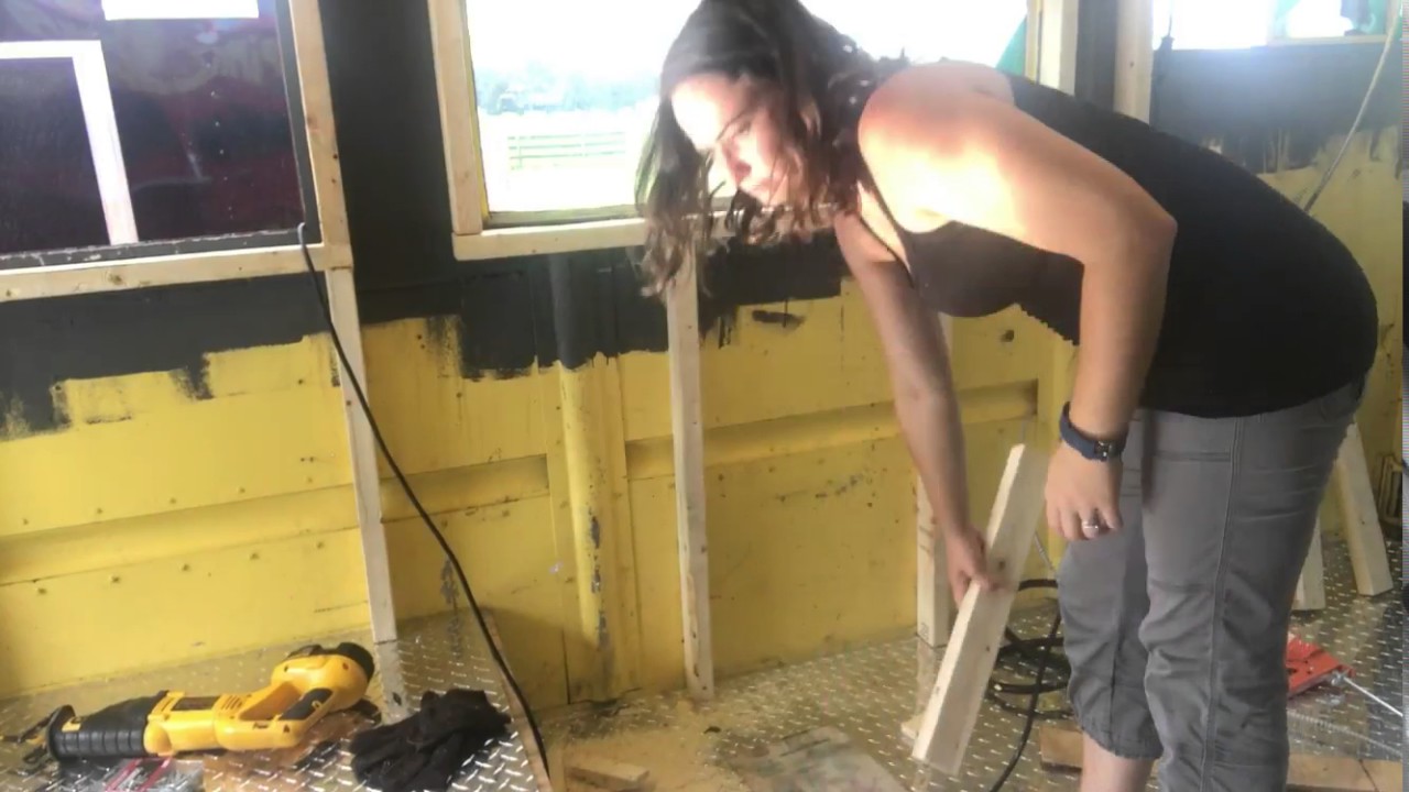Food Truck Wall Build