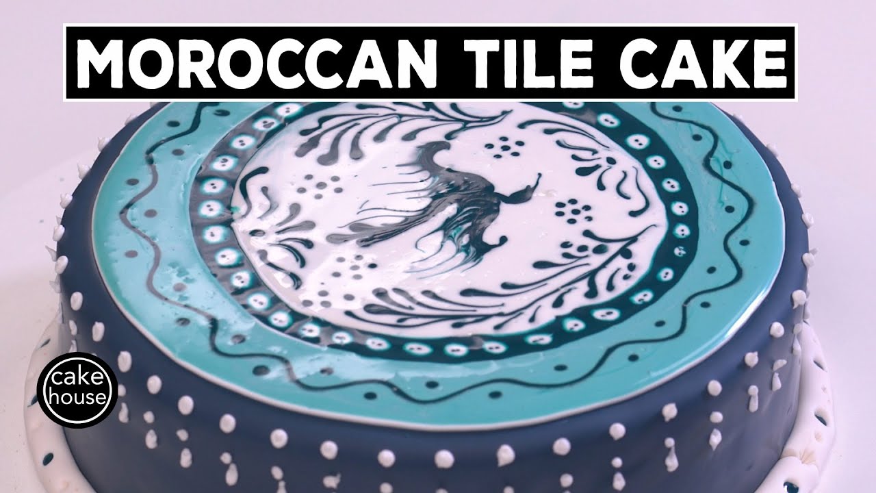 Moroccan Tile Cake Time-Lapse  | Cool Cakes 20