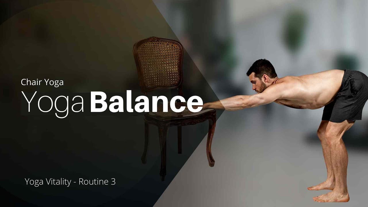 Chair Yoga For Beginners and Beyond | Free Workout From Yoga Vitality | Routine 3 - Yoga Balance