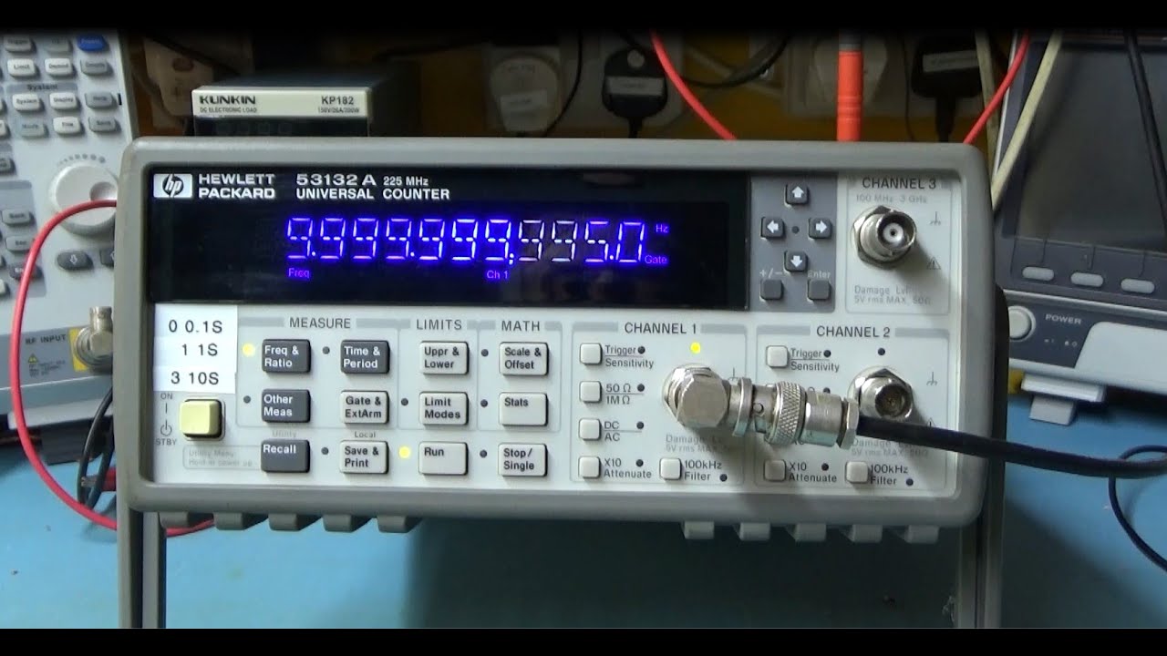 HP 53132a LED display conversion from VFD