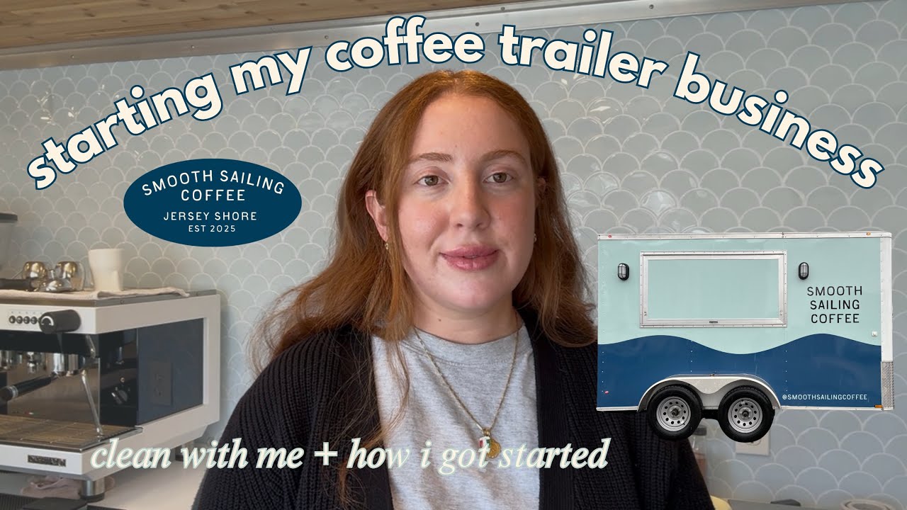 i started a coffee trailer business! | where i got my espresso machine, trailer and more!