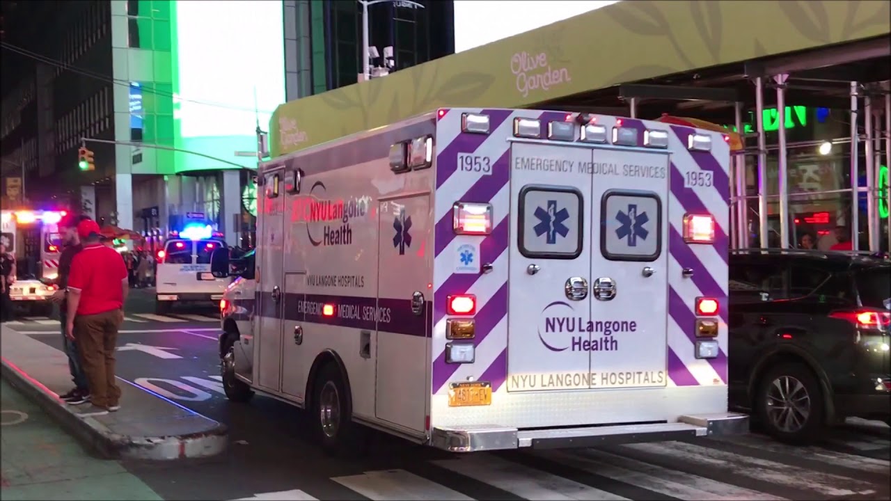 COMPILATION OF NEW YORK CITY EMS AMBULANCES RESPONDING IN THE 5 BOROUGHS OF NEW YORK CITY.  61