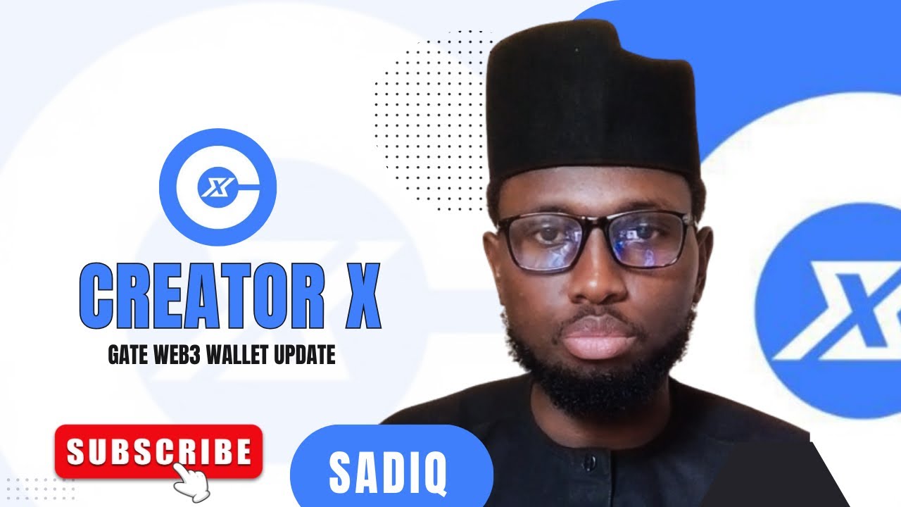 CREATORX GATE.IO WEB3 WALLET UPDATE 