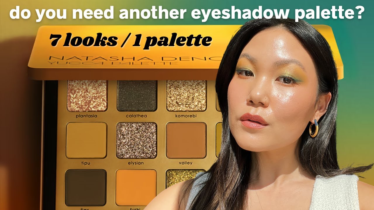 NATASHA DENONA YUCCA EYESHADOW PALETTE | 7 Eye Looks, Swatches, Review