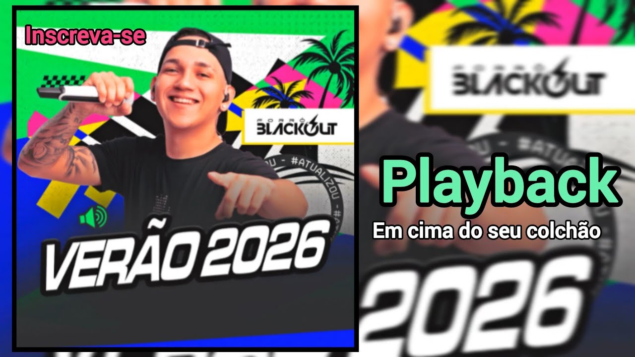 Forró blackout Playback em cima do seu colchão Demonstração 