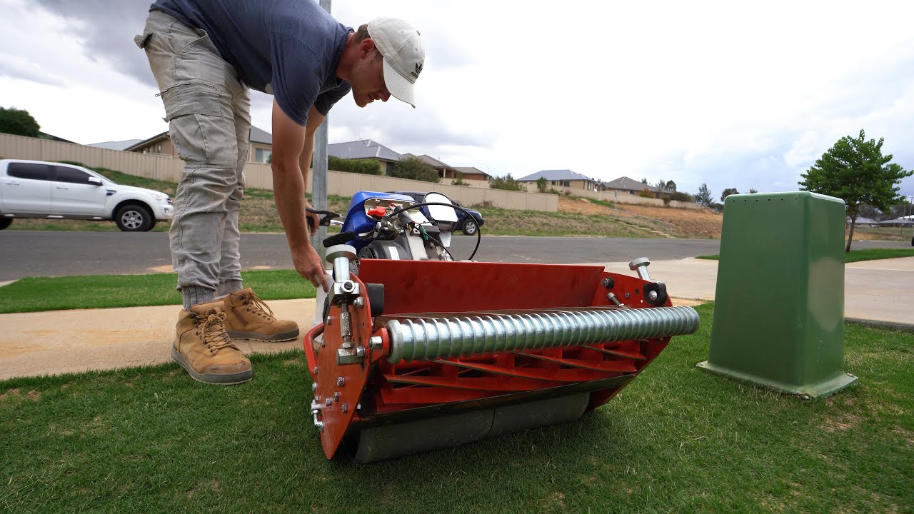 First Cut On The Renovated TifTuf Couch (Bermuda) // Protea Brush Cartridge
