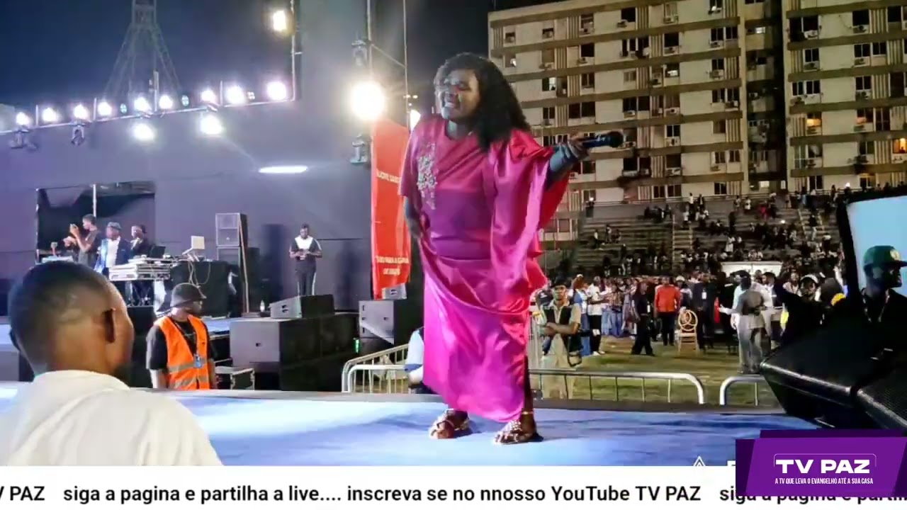 Mamã Henriqueta Tuku tuku no concerto gospel Fusão Angola v RDC 2026