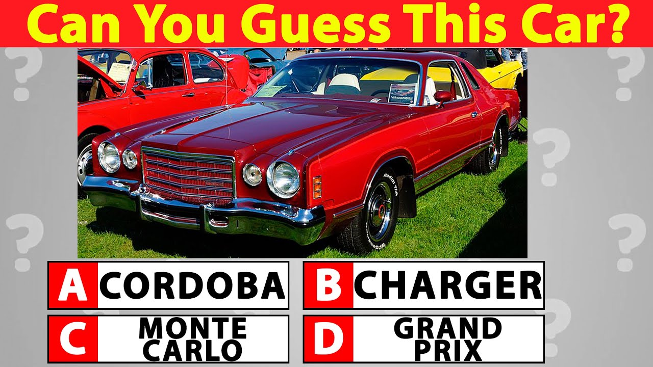 Guess These 1970s Classic Cars! Can You Get All 25 Right? Quiz