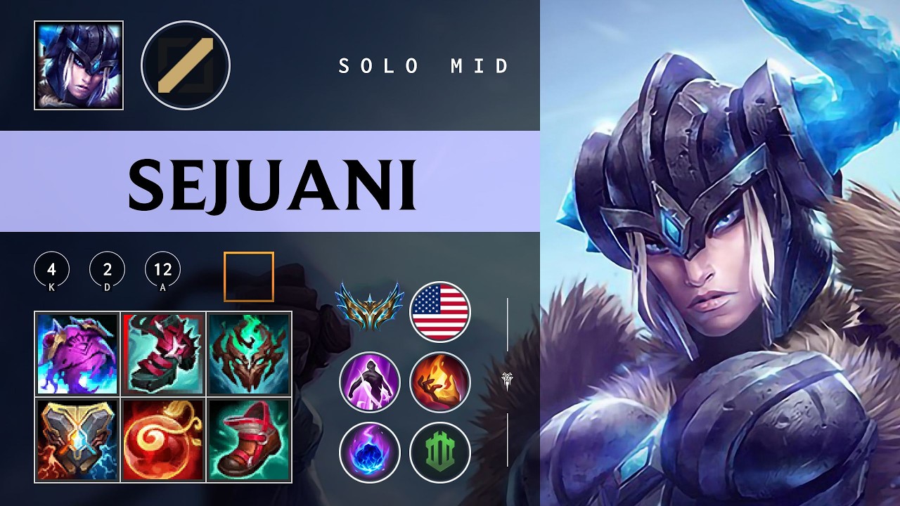 Sejuani Mid vs Diana - NA Challenger Patch 26.03