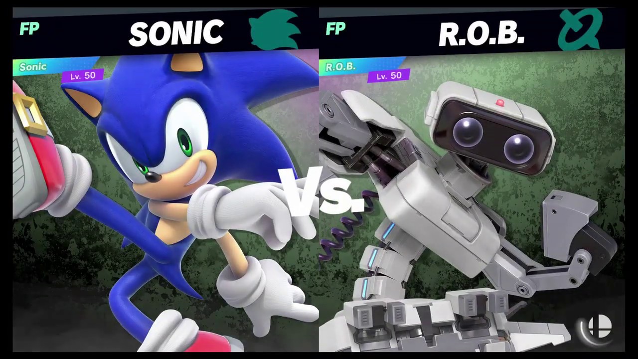 Super Smash Bros Ultimate Amiibo Fights   Request #4011 Sonic vs ROB